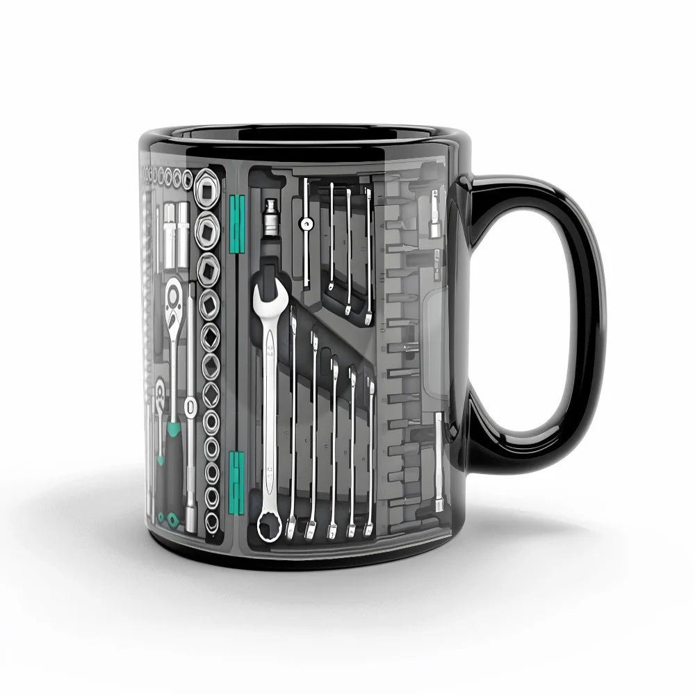 Funny Mechanic Toolbox Coffee Mug For Fathers Day
