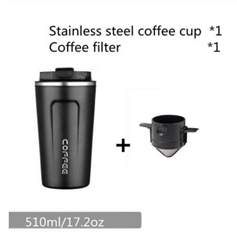 Reusable Coffee Filter Portable Coffee Travel Mug