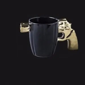 Model Pistol style Coffee Mug Modeling Cup Funny