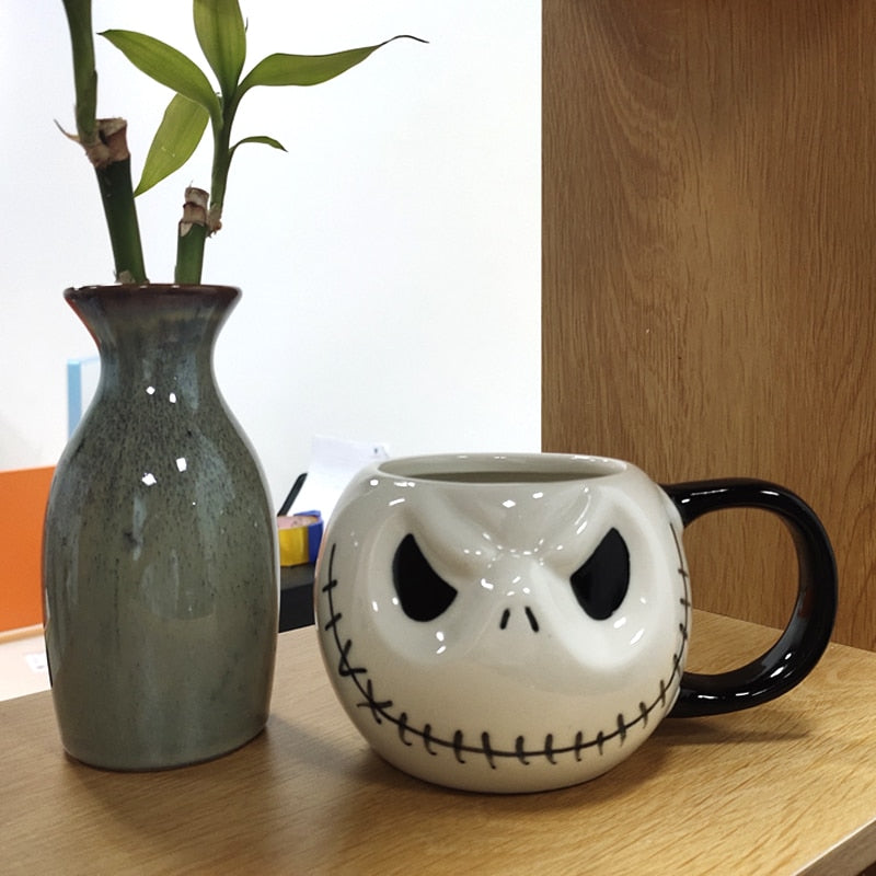 Halloween Prank Ceramic Mug Pumpkin Heat Resistant