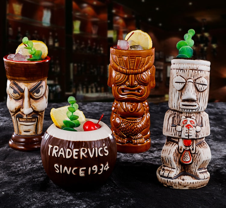 New Hawaii Tiki Mugs Cocktail Cup