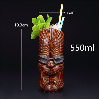 New Hawaii Tiki Mugs Cocktail Cup