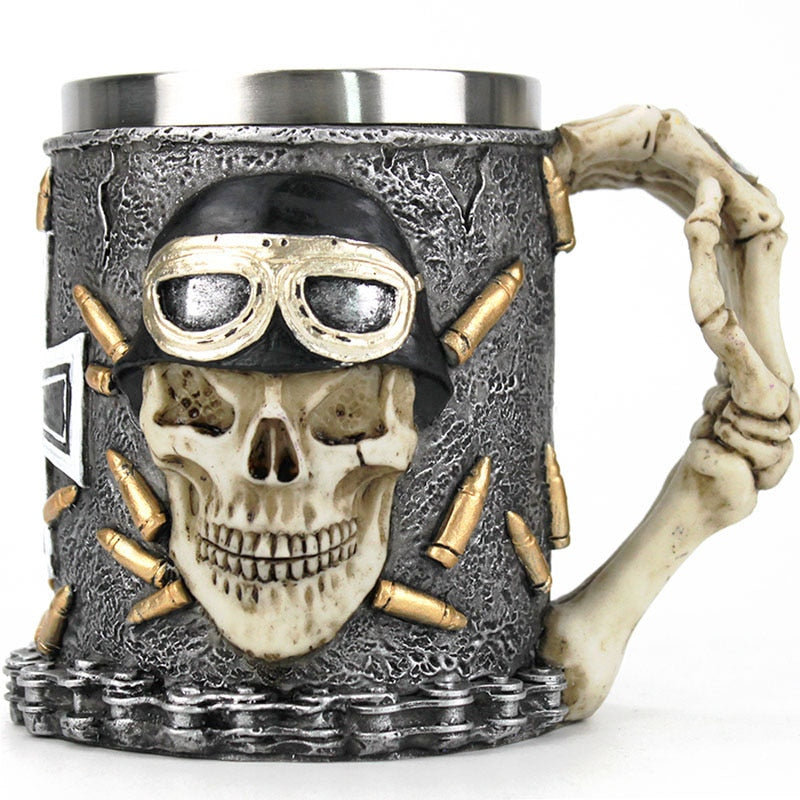 Devoured Octopus Skull Tankard Coffee Mug