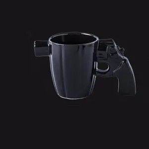 Model Pistol style Coffee Mug Modeling Cup Funny
