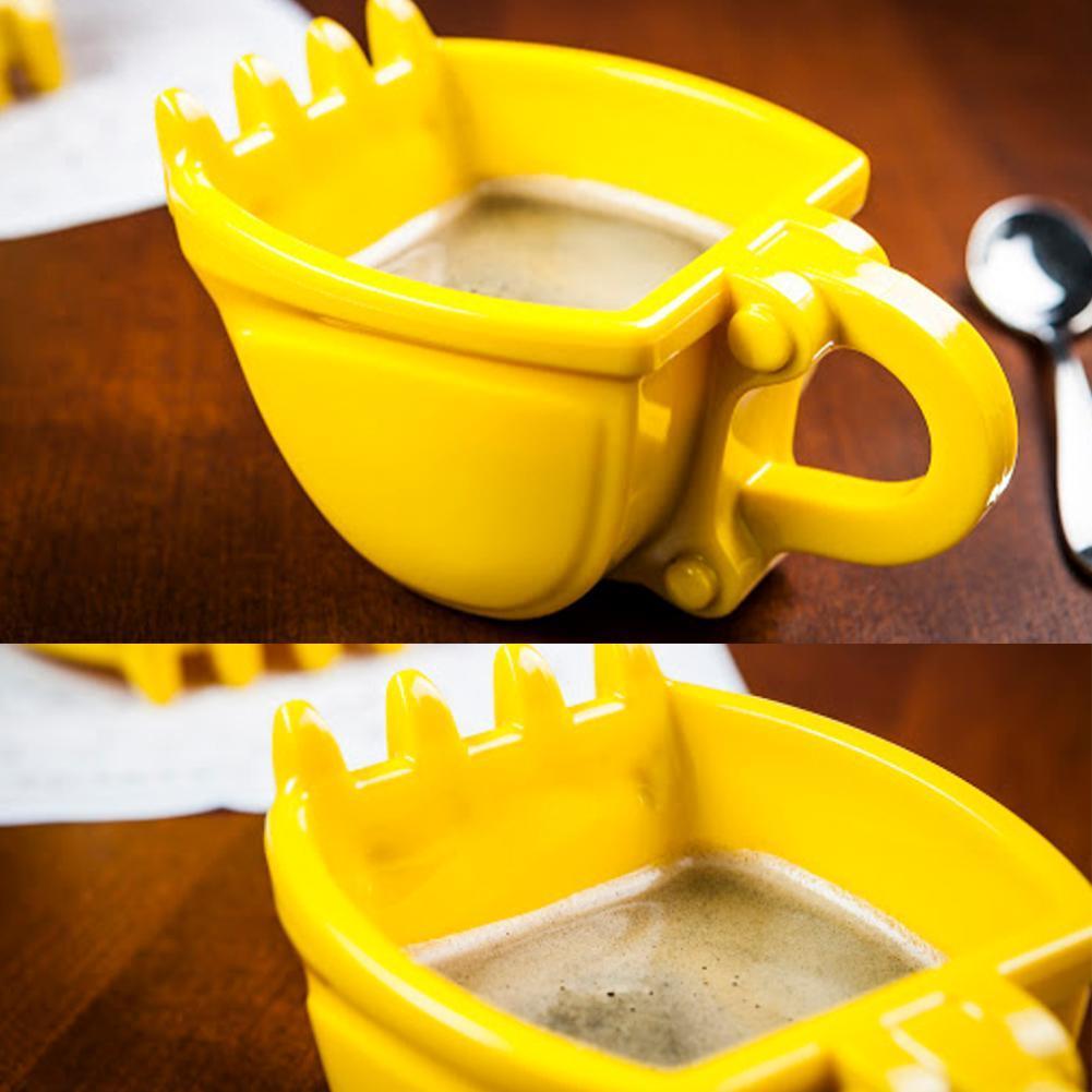 Excavator Bucket Cup With Spade Shovel Spoon Funny