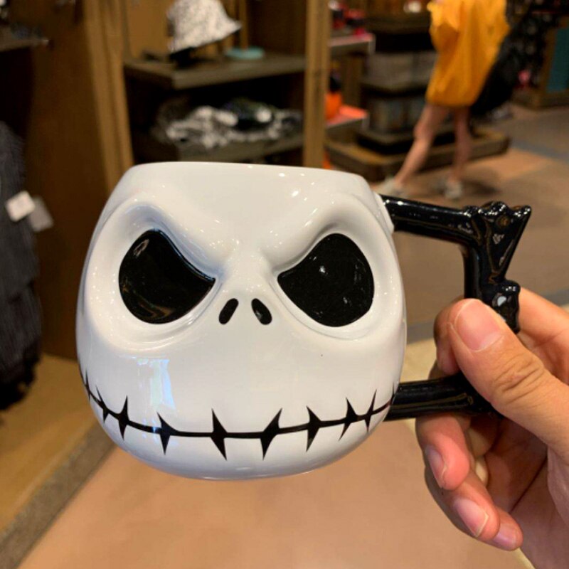 Halloween Prank Ceramic Mug Pumpkin Heat Resistant
