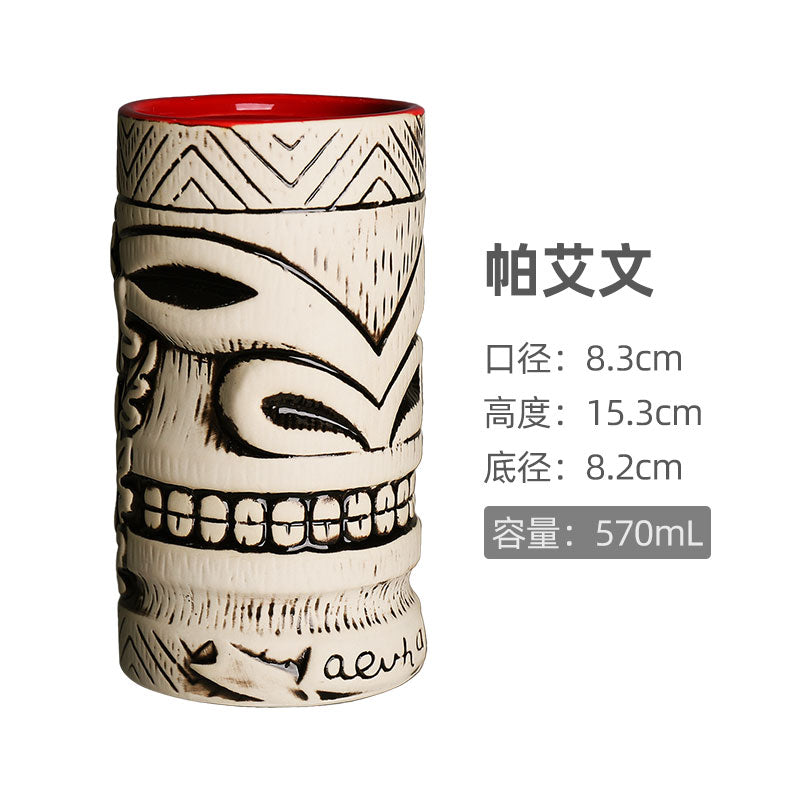 Hawaiian Cocktail Cup Creative Mugs Zombie Skeleton