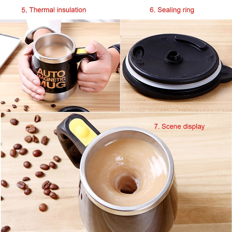 Magnetic Coffee Cup Self Stirring Automatic Electric Shaker