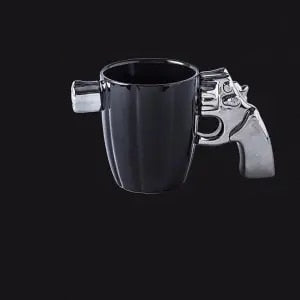 Model Pistol style Coffee Mug Modeling Cup Funny