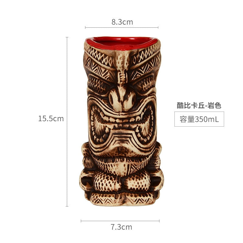Hawaiian Cocktail Cup Creative Mugs Zombie Skeleton