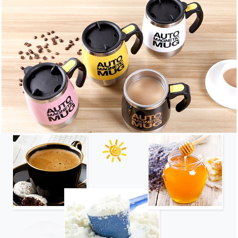 Magnetic Coffee Cup Self Stirring Automatic Electric Shaker