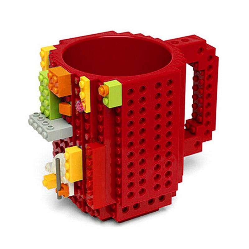 DIY Build-On Brick Mug Building Blocks Coffee Cup