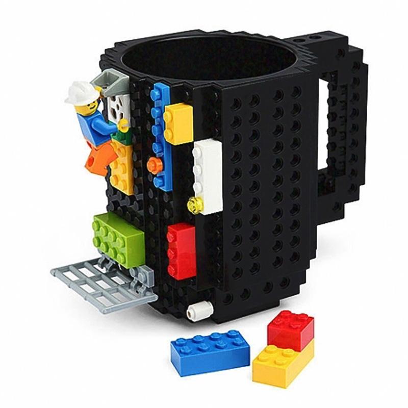 DIY Build-On Brick Mug Building Blocks Coffee Cup