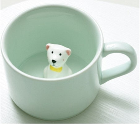 Cute Cartoon Ceramic Coffee Mugs