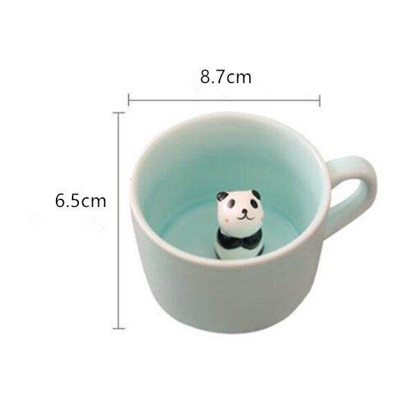 Cute Cartoon Ceramic Coffee Mugs