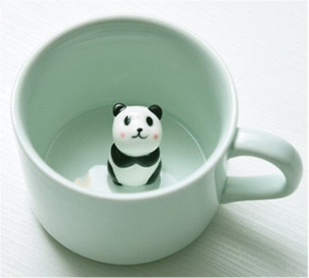 Cute Cartoon Ceramic Coffee Mugs