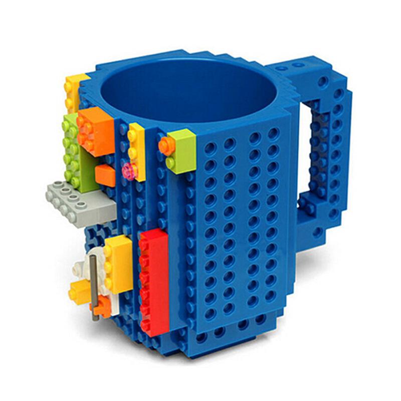 DIY Build-On Brick Mug Building Blocks Coffee Cup