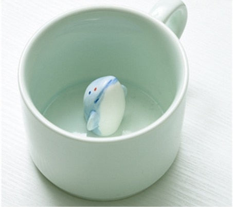 Cute Cartoon Ceramic Coffee Mugs
