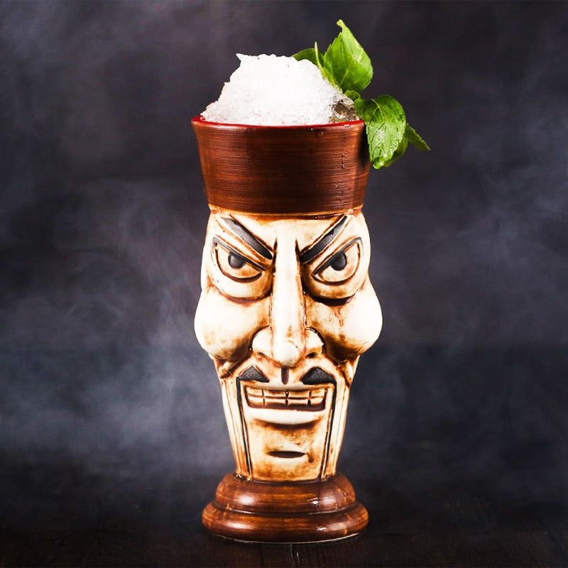 Hawaiian Cocktail Cup Creative Mugs Zombie Skeleton