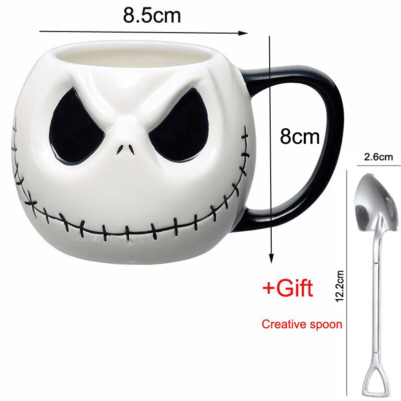 Creative Halloween Christmas Mug Pumpkin Coffee Cup Funny