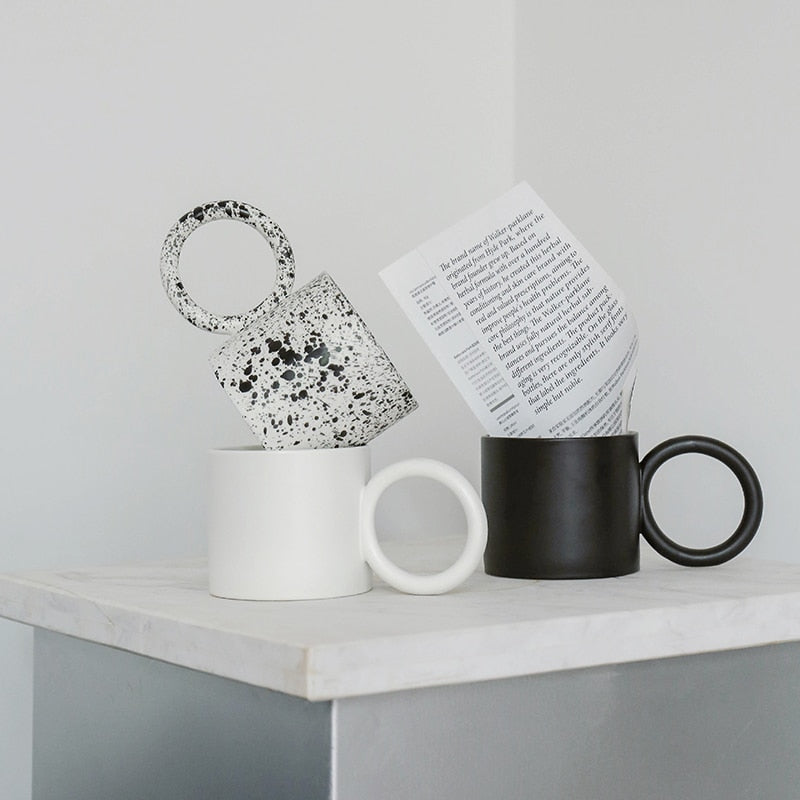 Japanese-style Ceramic Coffee Cups