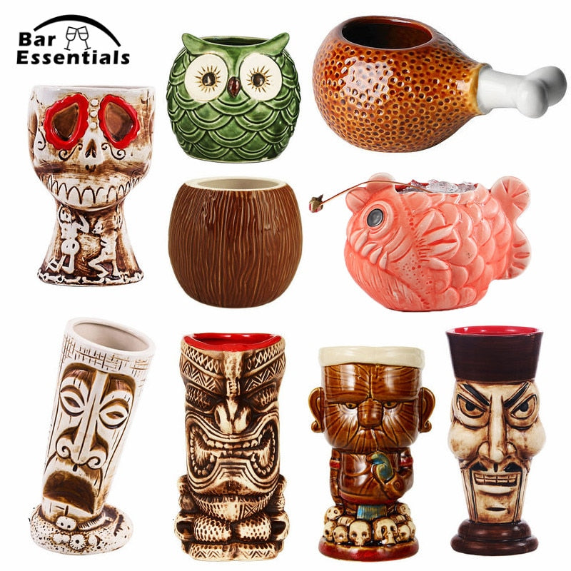 New Hawaii Tiki Mugs Cocktail Cup