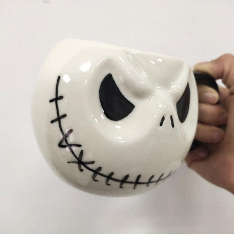 Halloween Prank Ceramic Mug Pumpkin Heat Resistant
