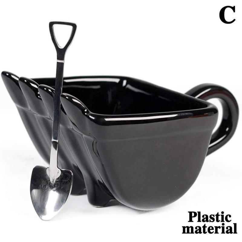 Excavator Bucket Cup With Spade Shovel Spoon Funny
