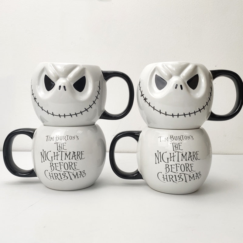 Halloween Prank Ceramic Mug Pumpkin Heat Resistant