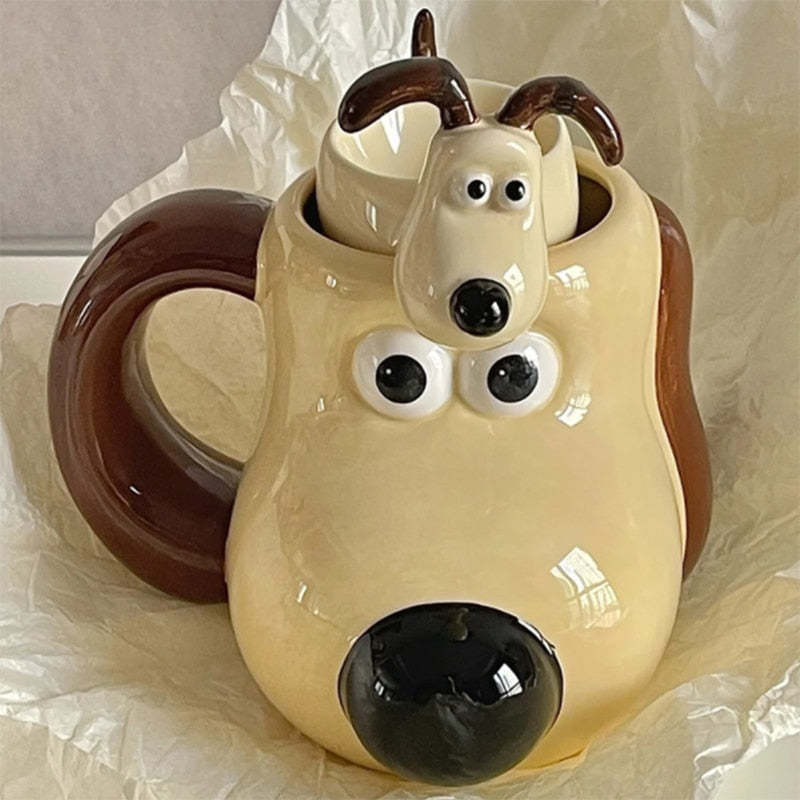 Funny Ceramic Master Dog Coffee Mugs
