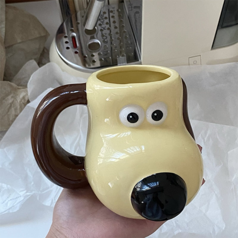 Funny Ceramic Master Dog Coffee Mugs