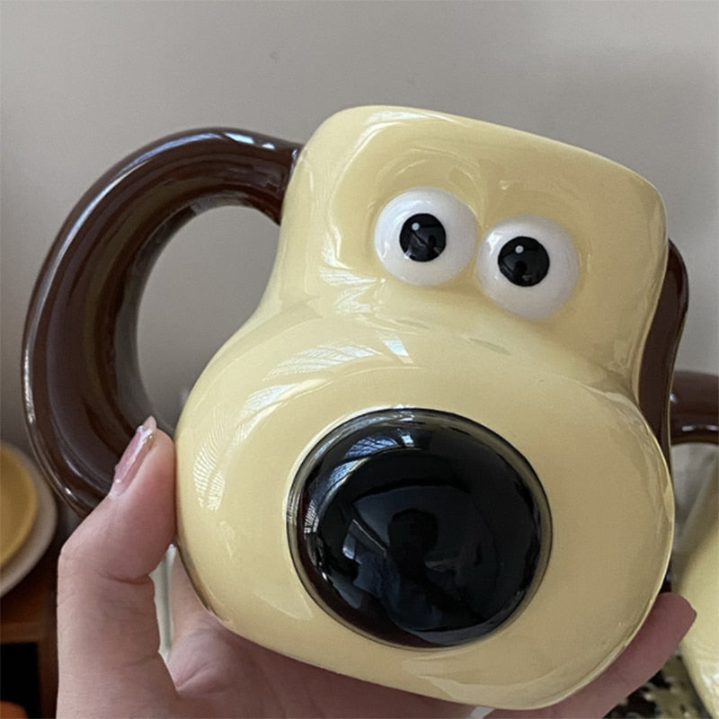Funny Ceramic Master Dog Coffee Mugs