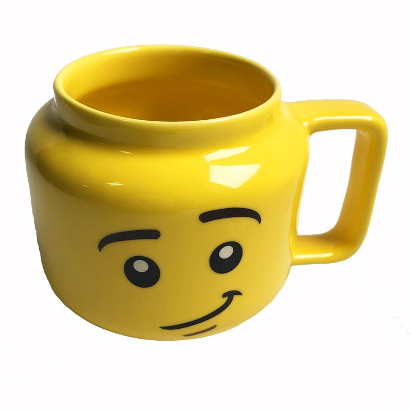 Face Expression Cartoon Coffee Mugs Cute