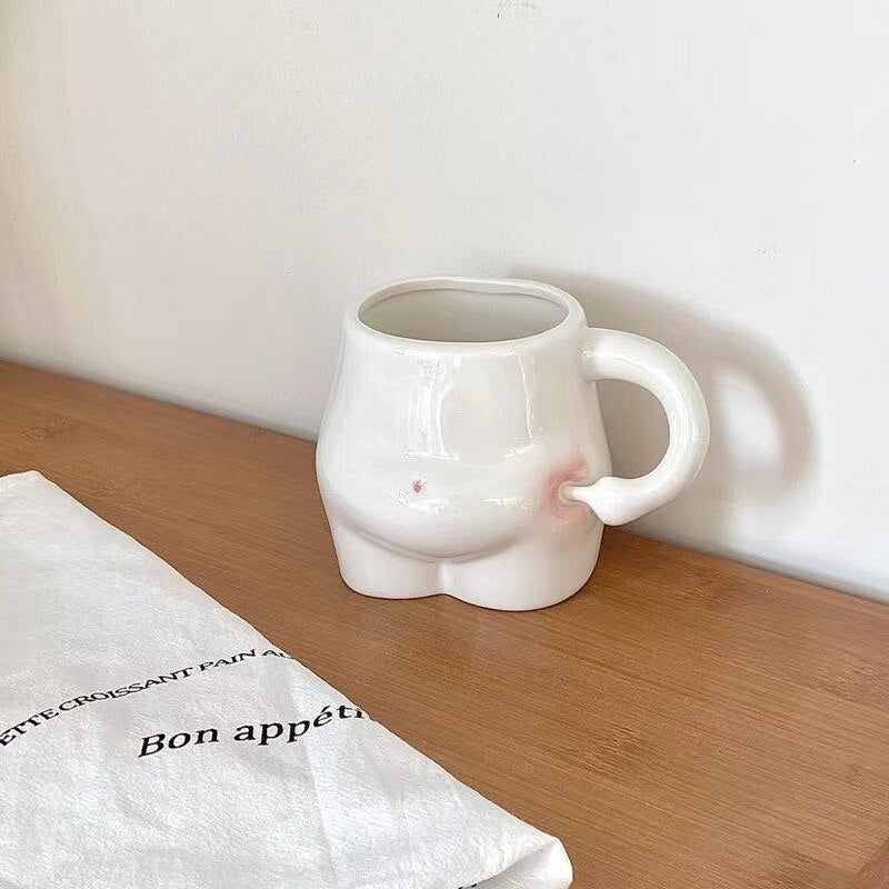 Pinch Belly Cute Funny Coffee Mugs