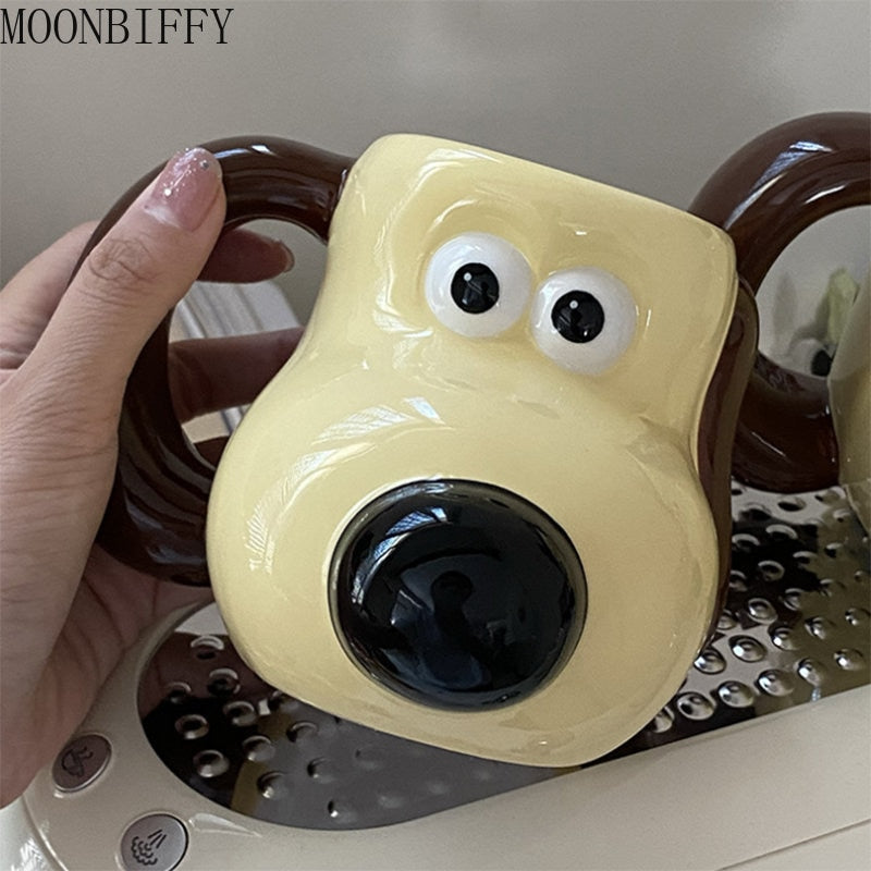 Funny Ceramic Master Dog Coffee Mugs