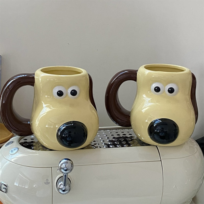 Funny Ceramic Master Dog Coffee Mugs