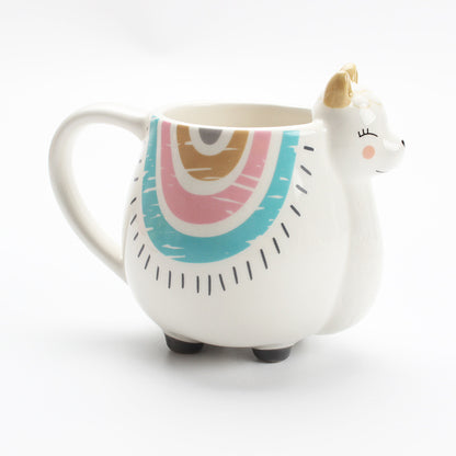 Cute Animal Ceramic Mug Creative Hand Painted 3D Mugs