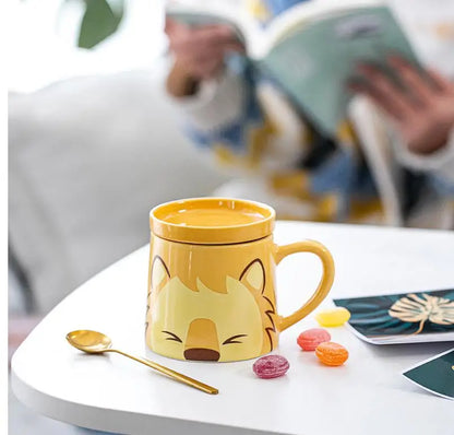 Cute Cat Ceramic Coffee Mug For Cat Lovers
