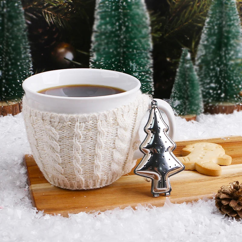 Christmas White Coffee Mug For Crochet Lovers - 12oz