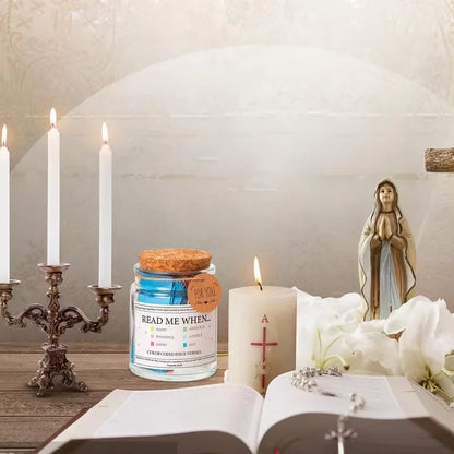 Bible Verse Jar For Positive Thinking