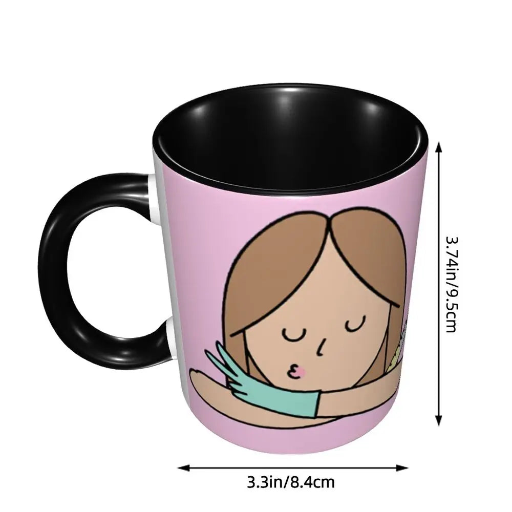 Pink Nurse Coffee Ceramic Mug
