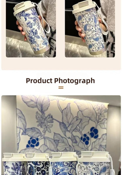 240Oz Thermos Extra Large Coffee Mug - Microwave Safe