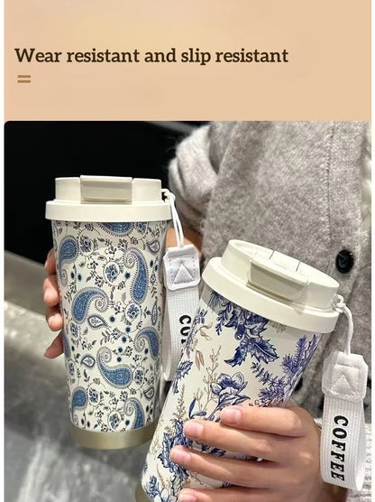 240Oz Thermos Extra Large Coffee Mug - Microwave Safe