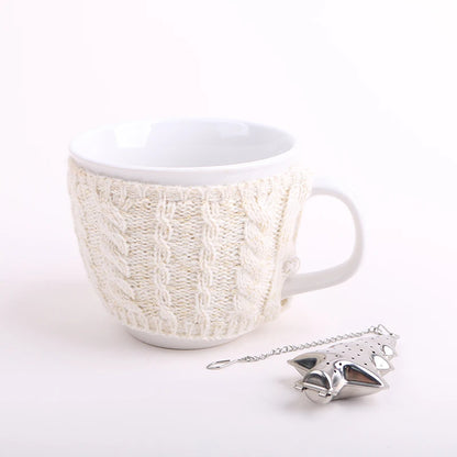 Christmas White Coffee Mug For Crochet Lovers - 12oz