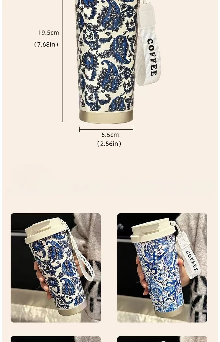 240Oz Thermos Extra Large Coffee Mug - Microwave Safe