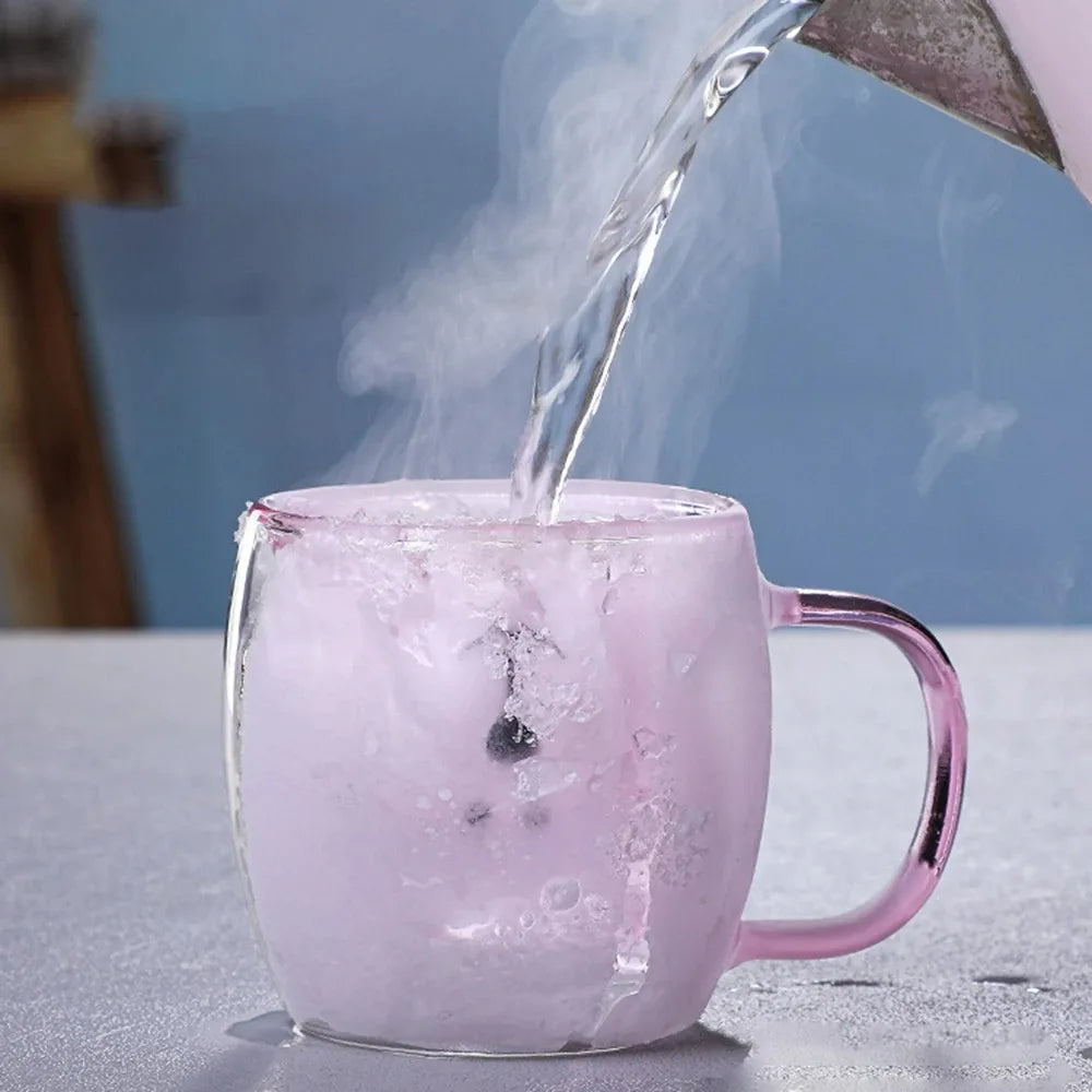 Cute Bear Double Glass Coffee Mug- 250ml