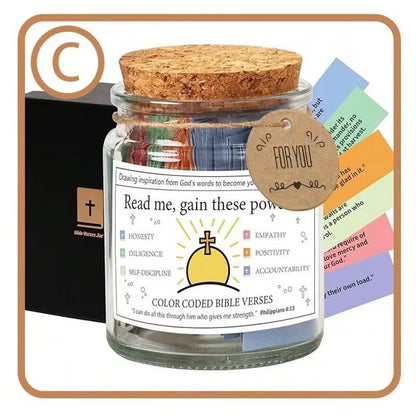 Bible Verse Jar For Positive Thinking