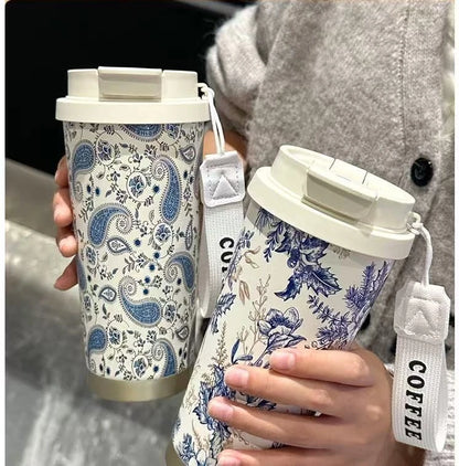 240Oz Thermos Extra Large Coffee Mug - Microwave Safe