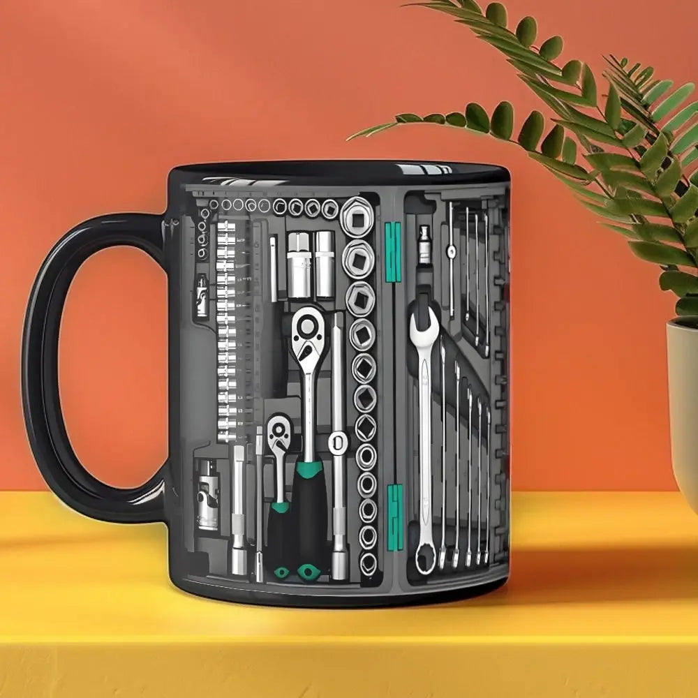 Funny Mechanic Toolbox Coffee Mug For Fathers Day