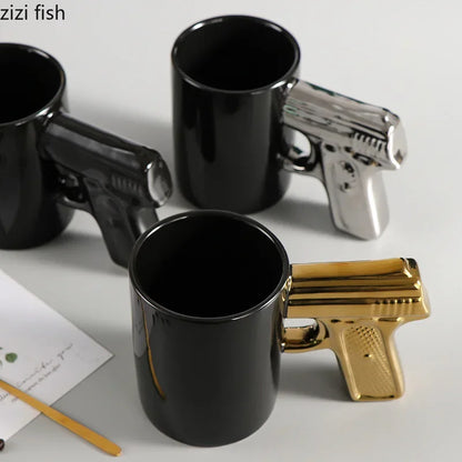 Creative Pistol Ceramic Coffee Mug